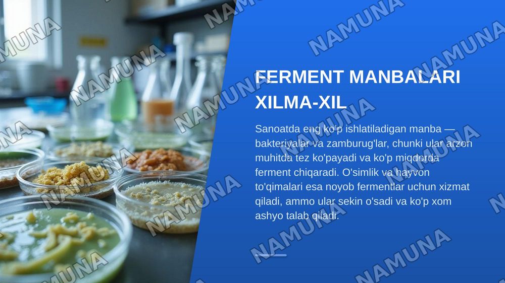 Fermentni ajratib olish — zamonaviy taqdimot, 6-slayd