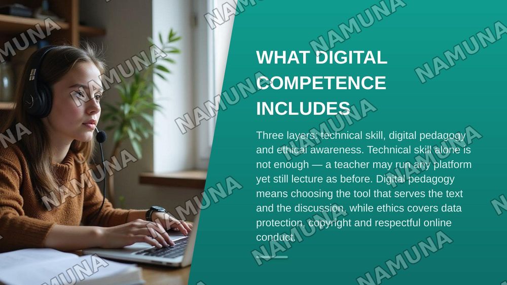 Digital Competence of Future Teachers — zamonaviy taqdimot, 4-slayd