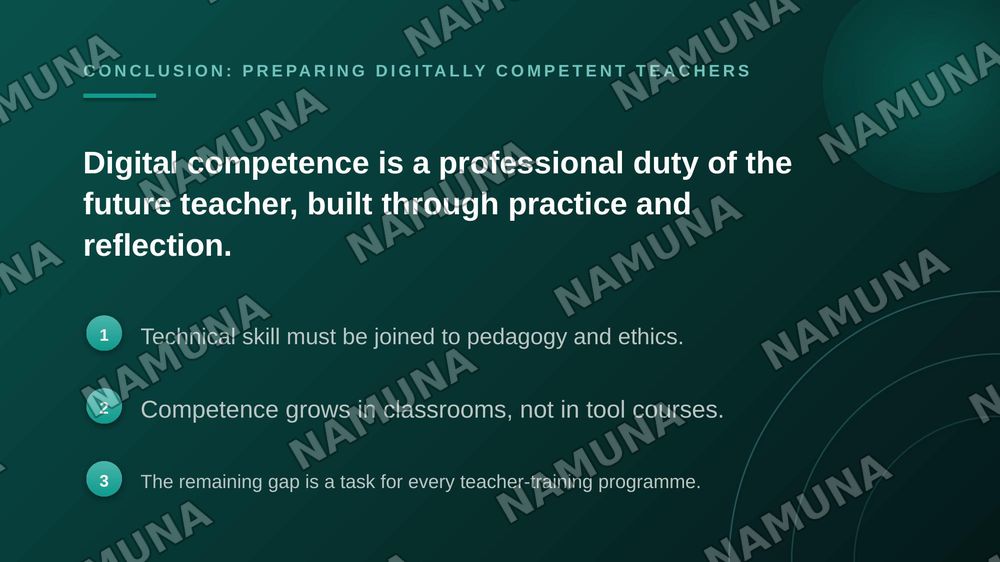 Digital Competence of Future Teachers — zamonaviy taqdimot, 7-slayd