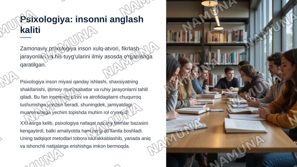 Hozirgi zamon pisixalogiyasining tadqiqot metodlari — zamonaviy taqdimot, 3-slayd