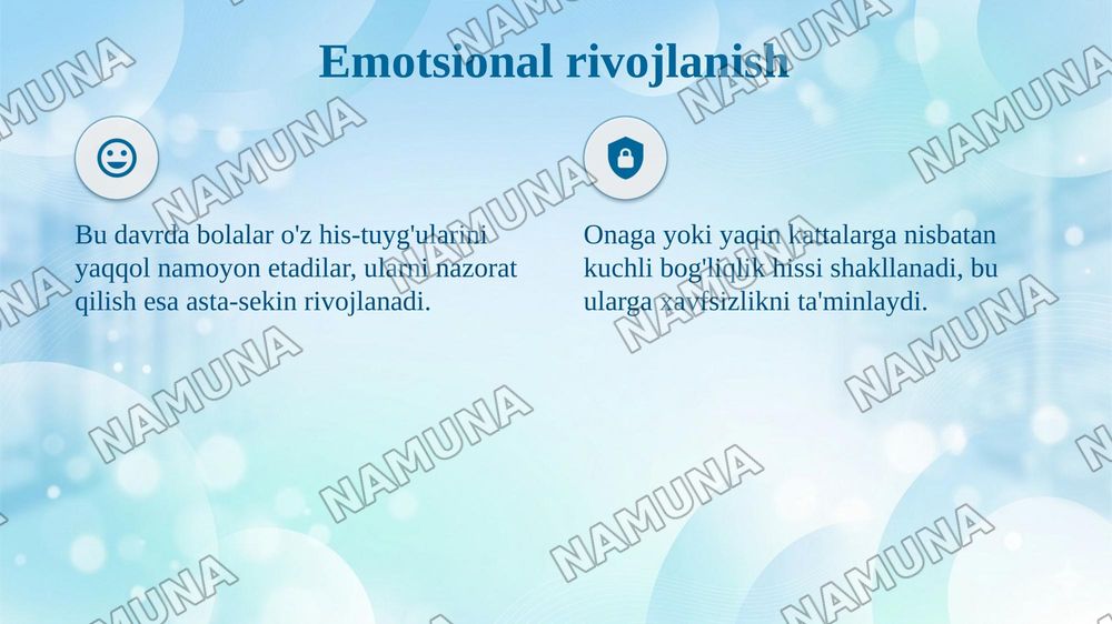 Ilk bolalik davri psixologik xususiyatlari — taqdimot, 4-slayd