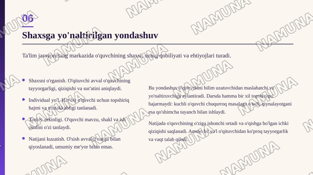 Pedagogikadagi asosiy metodolik yondashuvlar — zamonaviy taqdimot, 7-slayd