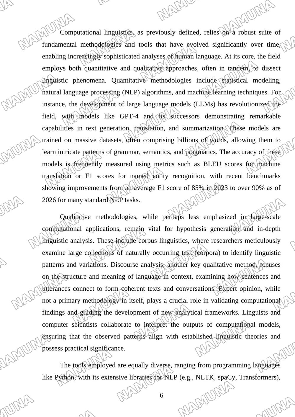 My Field of Specialty — mustaqil ish, 6-varaq