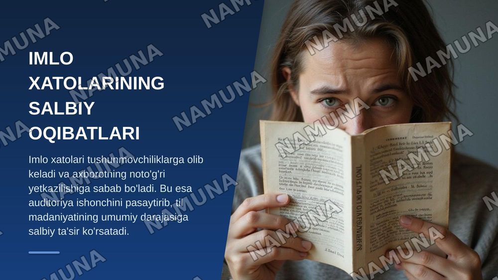 O'zbek lug'atida imlo xatolar ustida ishlash — zamonaviy taqdimot, 3-slayd