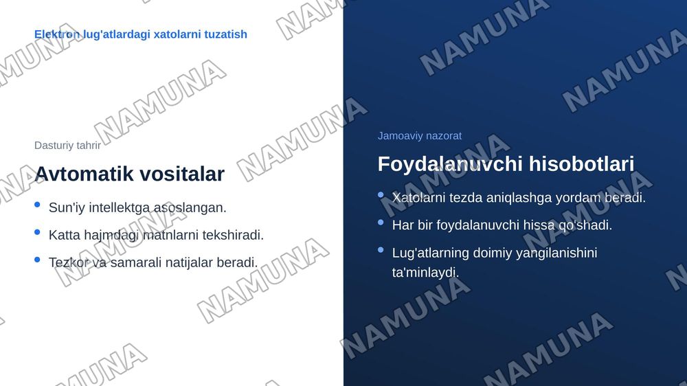 O'zbek lug'atida imlo xatolar ustida ishlash — zamonaviy taqdimot, 7-slayd