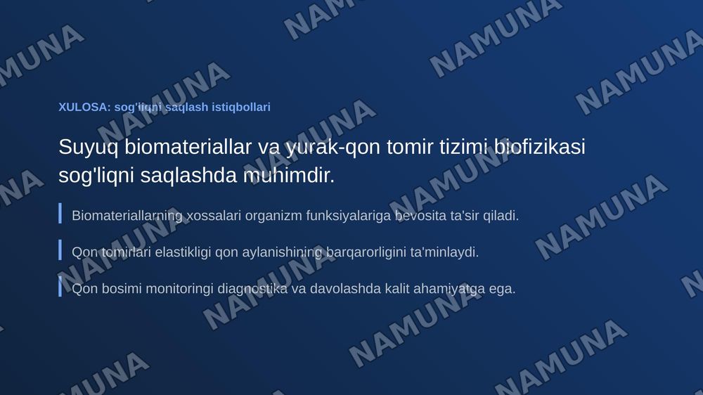Suyuq biomateriallar xossalari, yurak va qon tomirlari yopiq biofizika tizimiga va qon tomirlari elastikligining ahamiyati. Qon bosimini o'lchash" — zamonaviy taqdimot, 7-slayd