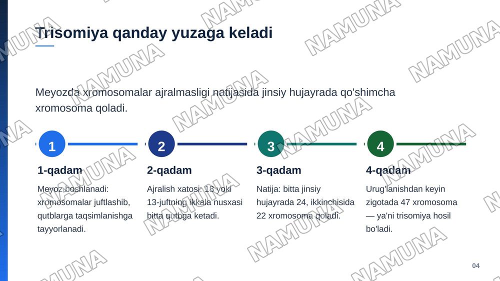 Odam autosoma kasalliklari,edvards va patau sindromi. — zamonaviy taqdimot, 5-slayd