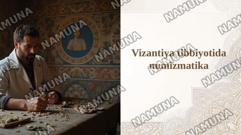 Vizantiya tibbiyotida numizmatika — taqdimot