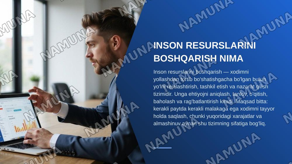Mavzu: Boshqaruv kompaniyalarda inson resurslarini boshqarish — zamonaviy taqdimot, 6-slayd