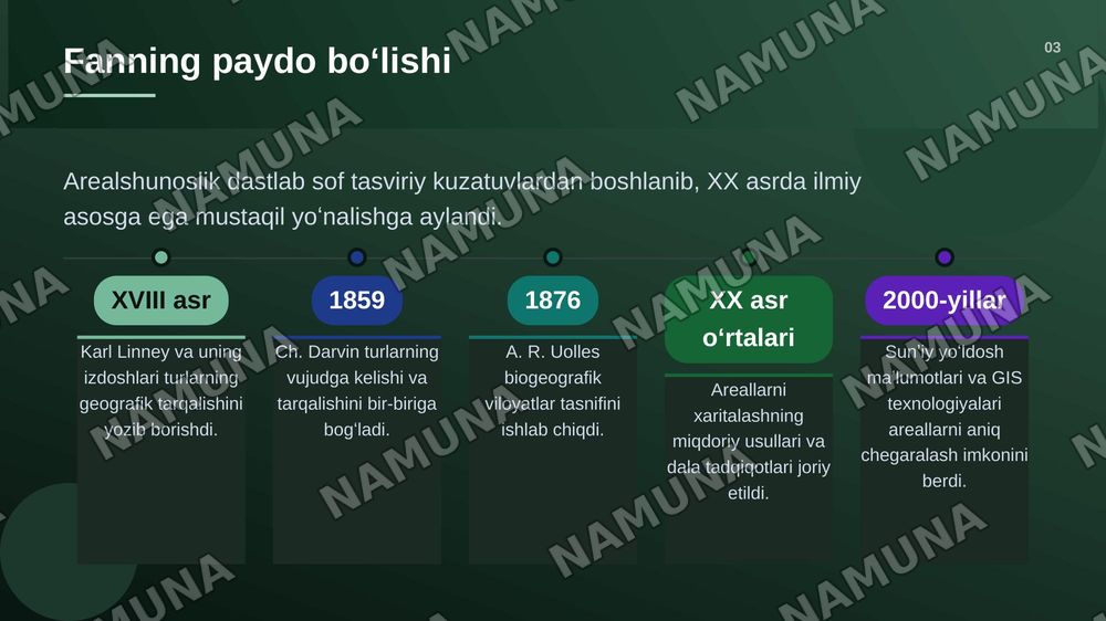Areologiya haqida maʼlumot — zamonaviy taqdimot, 4-slayd