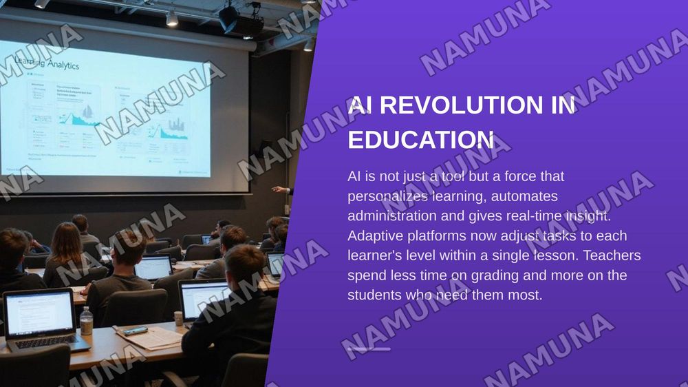 Artificial Intelligence in Education — zamonaviy taqdimot, 3-slayd