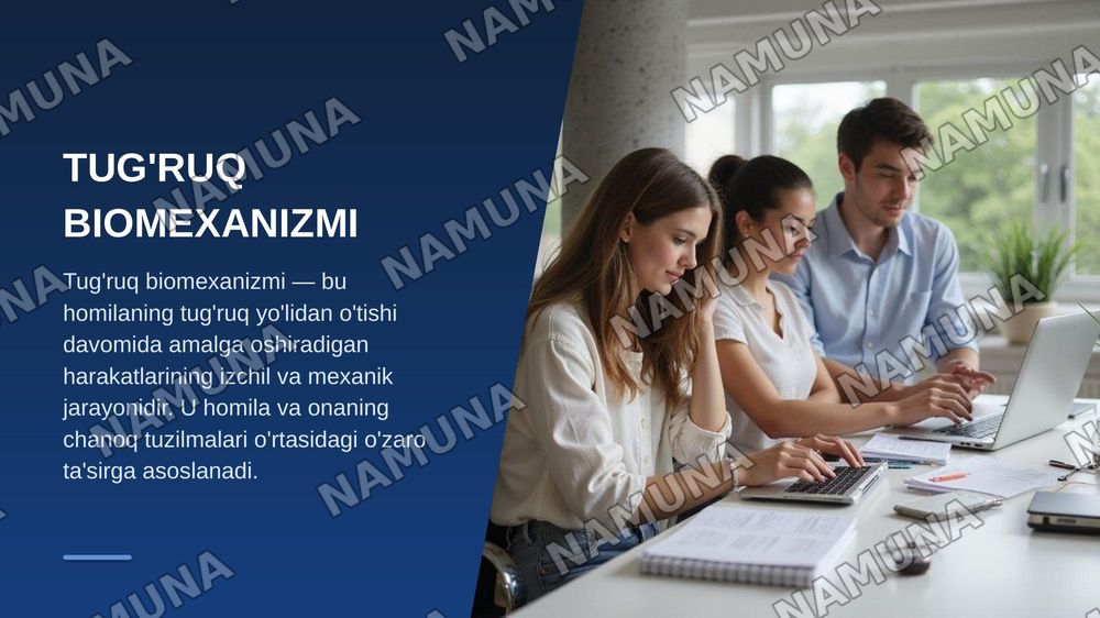 Homilaning chanog’i bilan kelishi. Tug’ruq biomexanizmi. Lovset va Moris-Smeyli-Veyta usullari. — zamonaviy taqdimot, 8-slayd