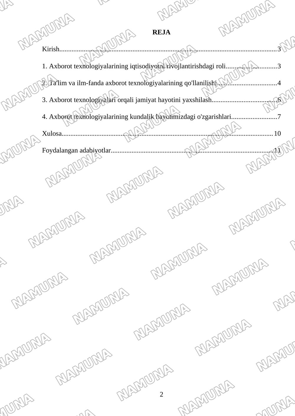 Benefits of Information Technology — referat, 2-varaq