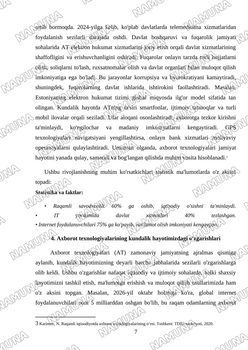Benefits of Information Technology — referat, 7-varaq