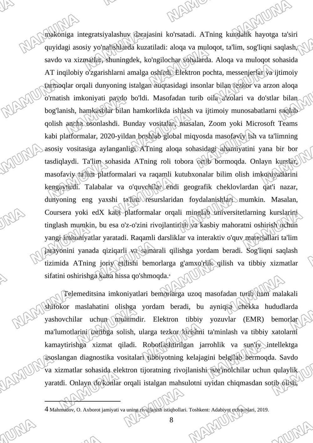 Benefits of Information Technology — referat, 8-varaq