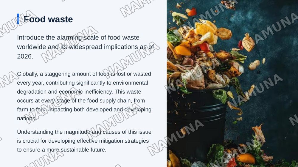 Presenting ways to reduce food waste — zamonaviy taqdimot, 3-slayd