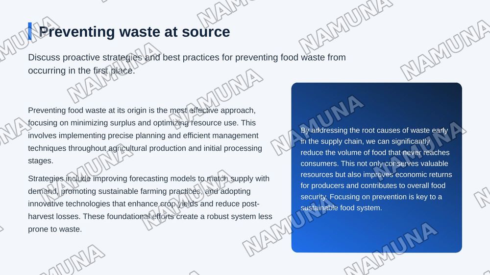 Presenting ways to reduce food waste — zamonaviy taqdimot, 6-slayd