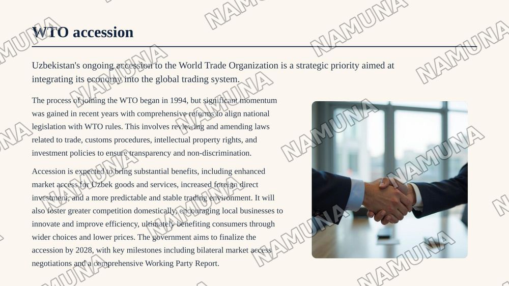 Uzbekistan and the world: International organisations — zamonaviy taqdimot, 8-slayd