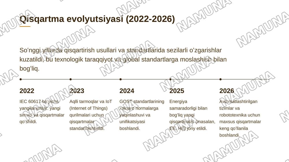 Past kuchlanishli elektr apparatlarini belgilashdagi qisqartmalar — zamonaviy taqdimot, 8-slayd