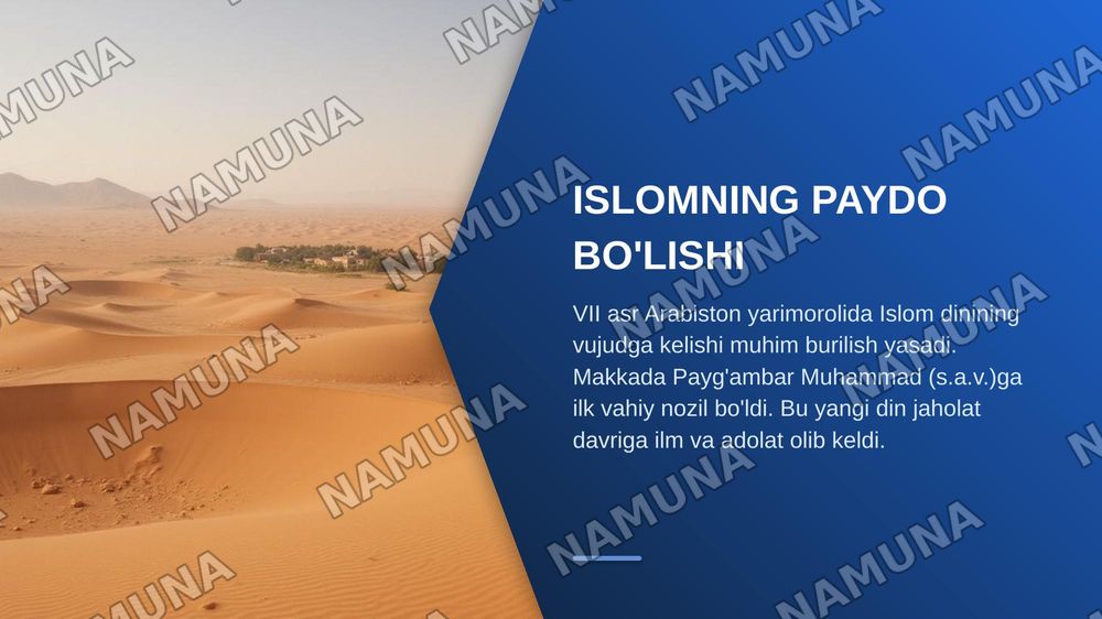 Islom dini tarixi va falsafasi — zamonaviy taqdimot, 4-slayd