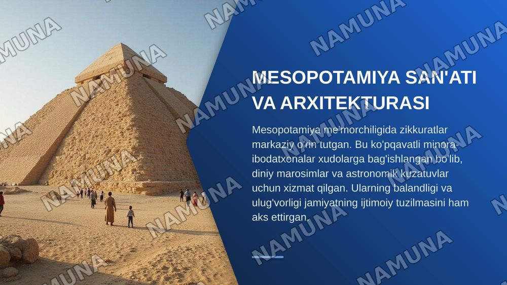 Qadimgi mesapatamiya sivilizatsiyasi — zamonaviy taqdimot, 8-slayd