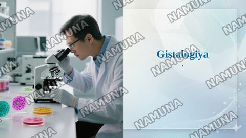 Gistalogiya — taqdimot