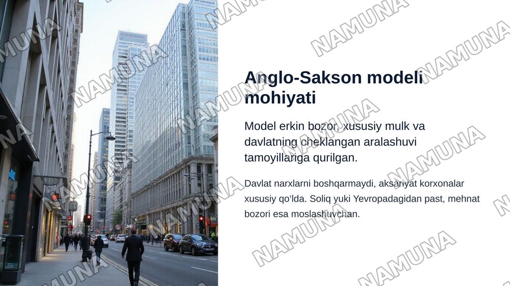 BUYUK BRITANIYA IQTISODIY
RIVOJLANISH MODELI VA JAHON
IQTISODIYOTIDAGI O‘RNI — zamonaviy taqdimot, 5-slayd
