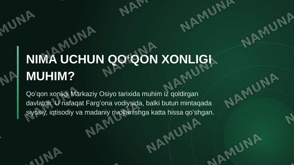 qoʻqon honligi — zamonaviy taqdimot, 3-slayd