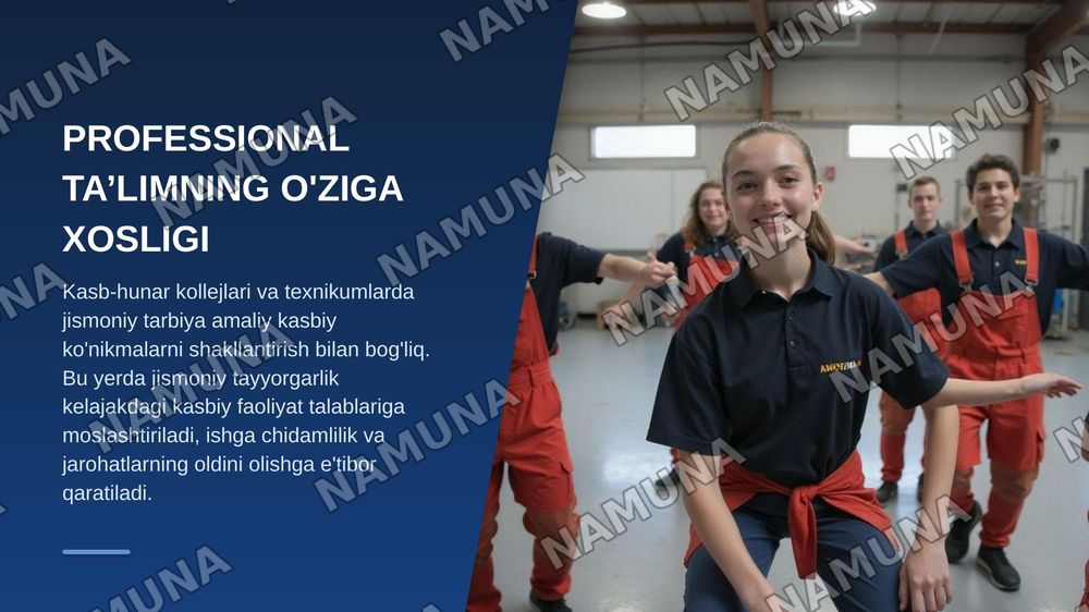 Professional ta’limda jismoniy tarbiya. 
Oliy ta’lim tizimida jismoniy tarbiya. — zamonaviy taqdimot, 5-slayd