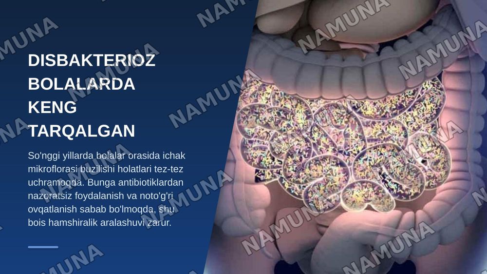 Bolalarda disbakteriozda hamshiralik ishi. — zamonaviy taqdimot, 3-slayd
