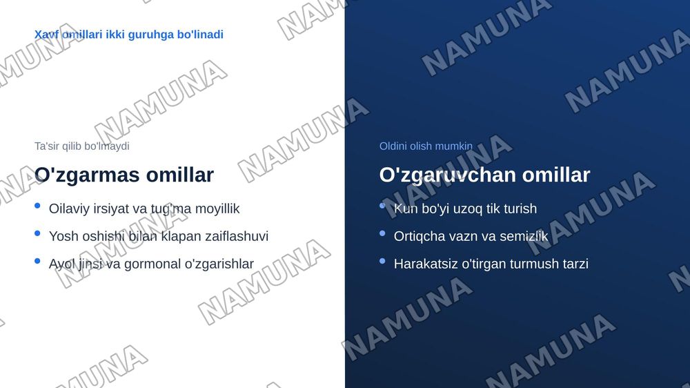Oyoq qollarda qon aylanish faoliyatining buzulish sindromi varikoz — zamonaviy taqdimot, 6-slayd