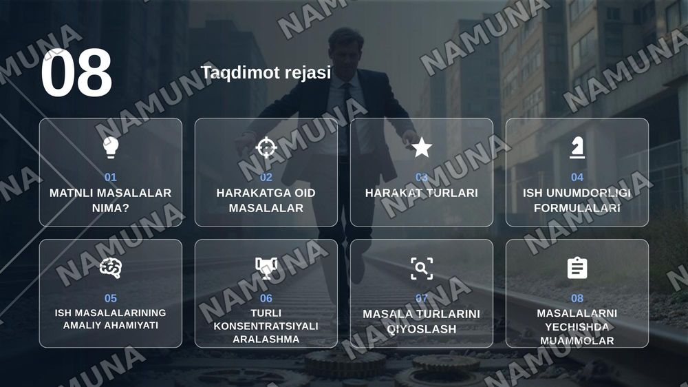 Harakatga doir matnli masalalar. Ishga oid
masalalar.Aralashmaga oid masalalar — zamonaviy taqdimot, 2-slayd