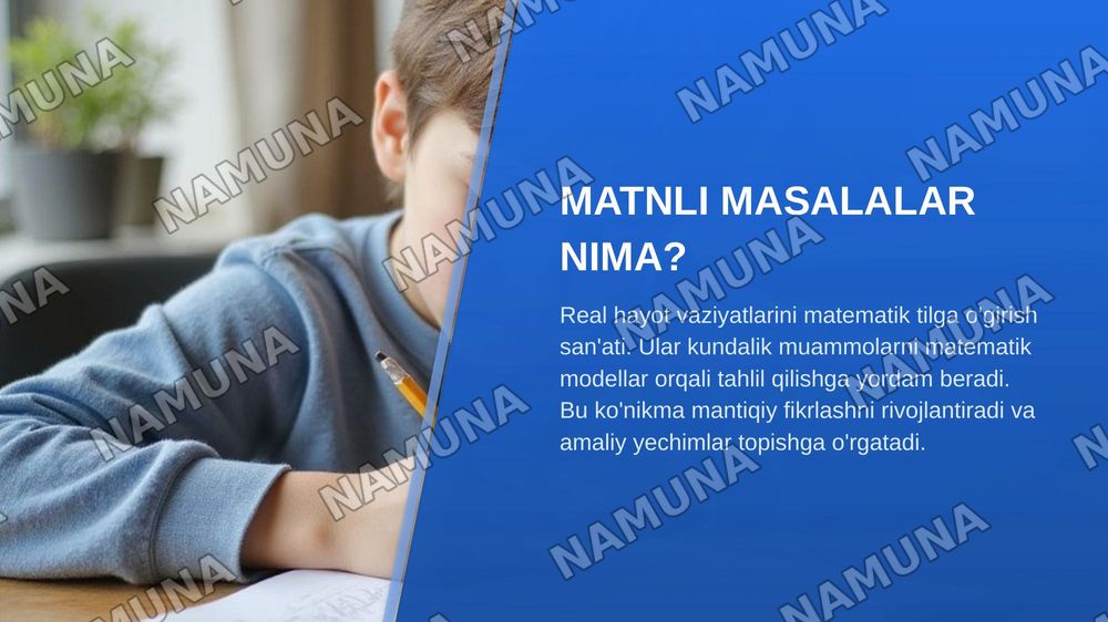 Harakatga doir matnli masalalar. Ishga oid
masalalar.Aralashmaga oid masalalar — zamonaviy taqdimot, 3-slayd