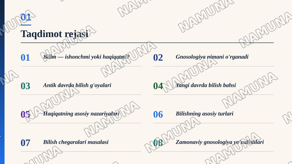 Bilish falsafasi gnosologiya — zamonaviy taqdimot, 2-slayd