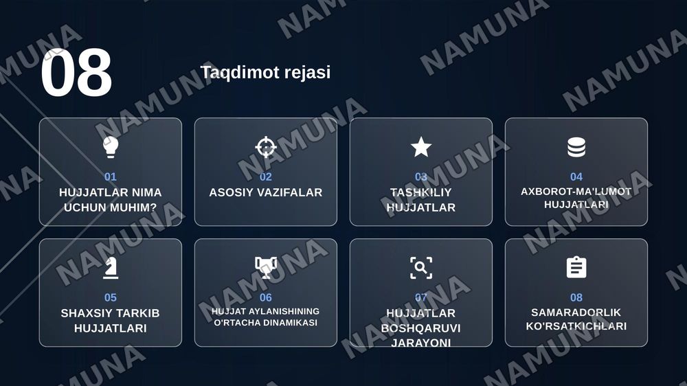 Ish yuritish hujjatlarining qo'llanish doirasi maqsad va vazifalarga ko'ra turlari — zamonaviy taqdimot, 2-slayd