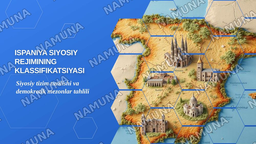 Ispaniya siyosiy rejimining klassifikatsiyasi — zamonaviy taqdimot, 1-slayd