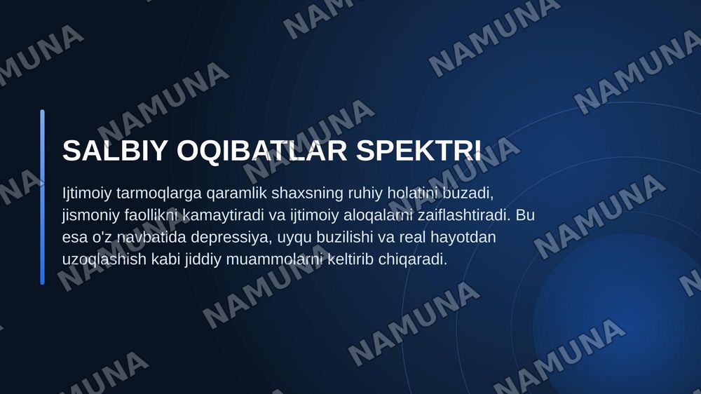 Ijtimoiy tarqmoqlarga qaramlik — zamonaviy taqdimot, 7-slayd