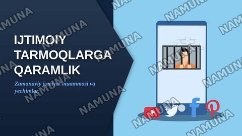 Ijtimoiy tarqmoqlarga qaramlik — zamonaviy taqdimot