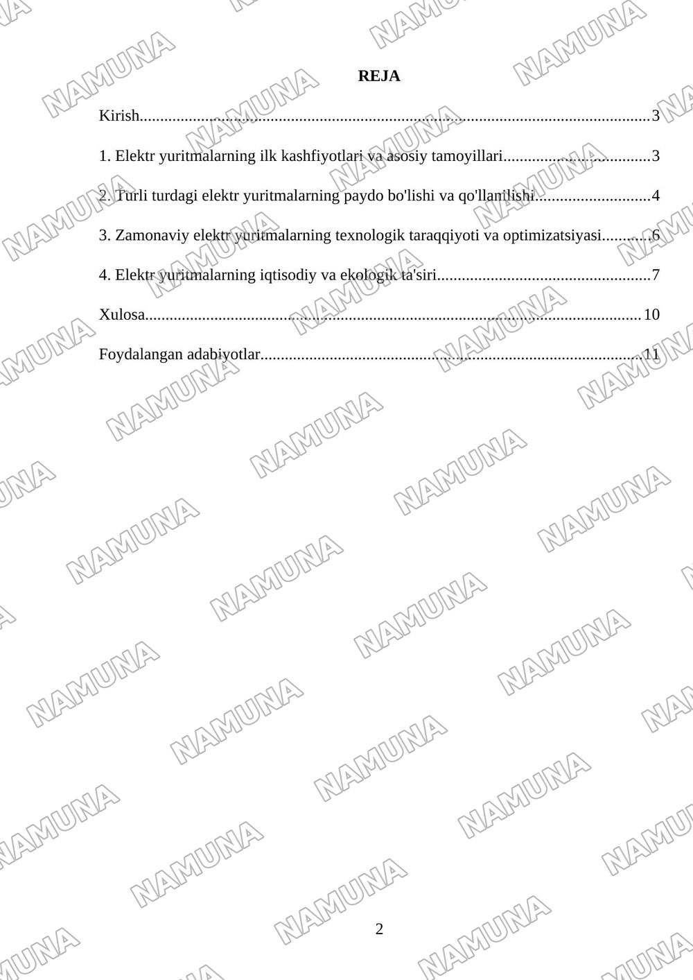 Elektr yuritmalarning rivojlanish tarixi — mustaqil ish, 2-varaq