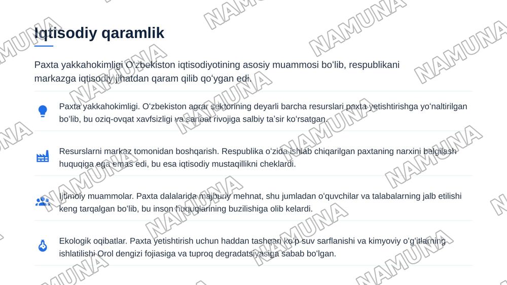 Oʻzbekiston mustaqillikka erishish arafasida — zamonaviy taqdimot, 4-slayd