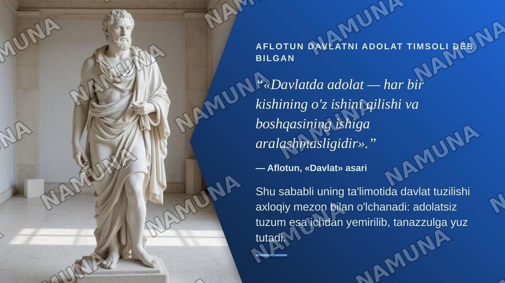 Jamiyat falsafasi — zamonaviy taqdimot, 8-slayd