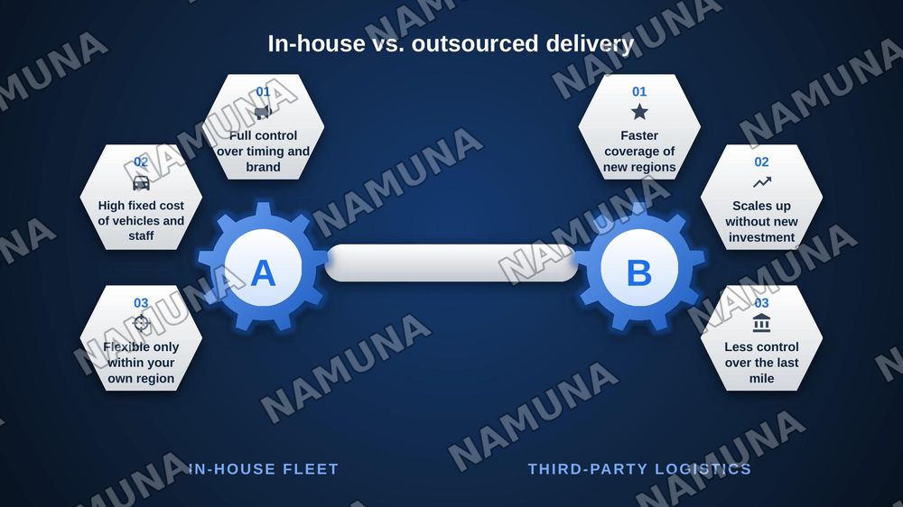 Presenting a process
Vocabulary:Ordery and delivering goods — zamonaviy taqdimot, 8-slayd