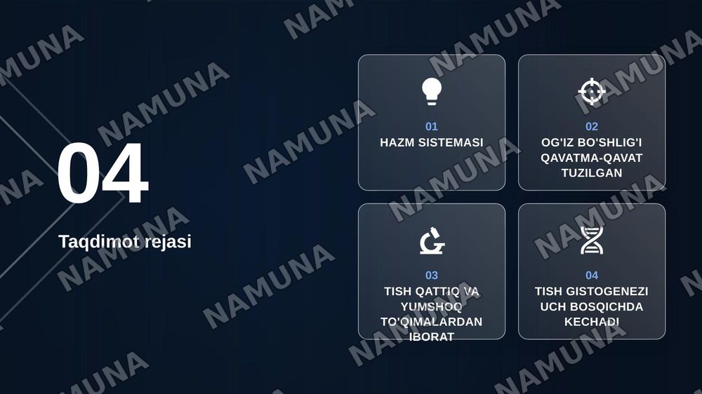 Hazm qilish sistemasi. Og'iz bo'shlig'i va tishlar gistogenezi — zamonaviy taqdimot, 2-slayd