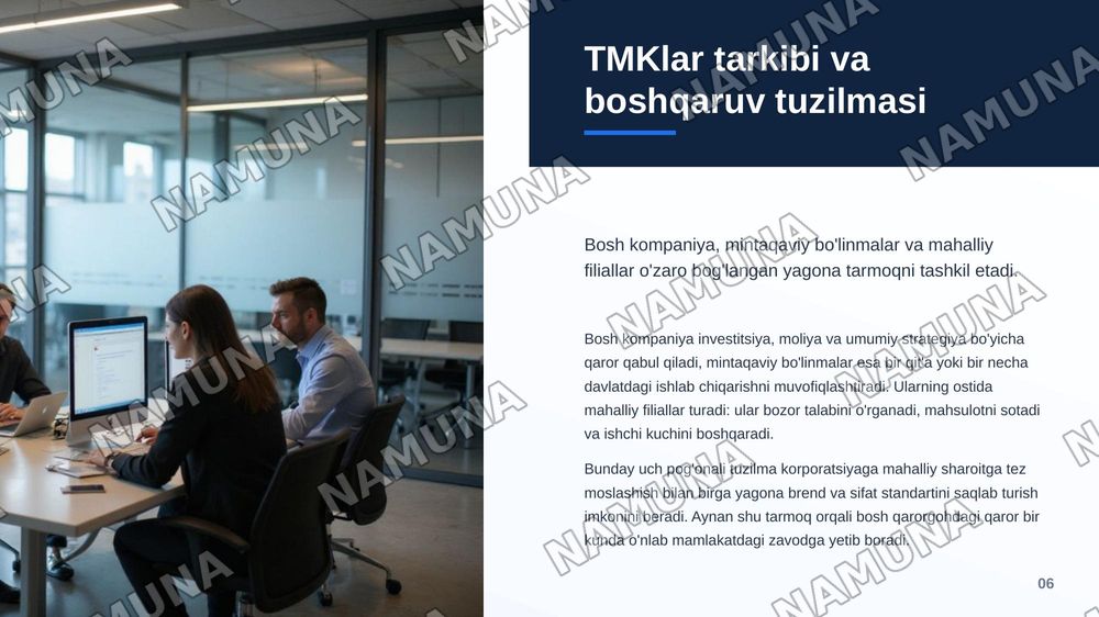 Globallashuv sharoitida transmilliy korporatsiyalar — zamonaviy taqdimot, 7-slayd
