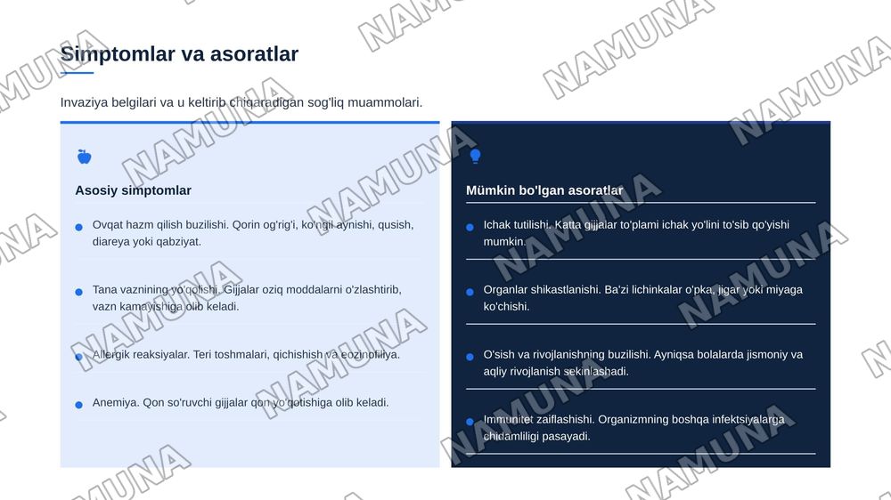 Gijja invaziyasi — zamonaviy taqdimot, 6-slayd
