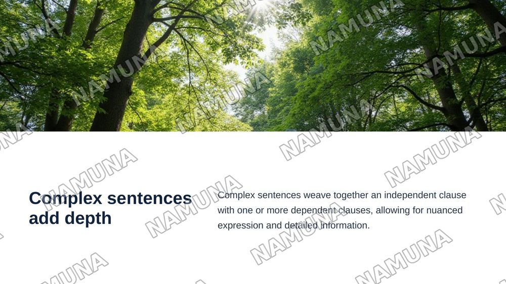 Grammatical structures sample, complex and compound sentenses ,using in conversation — zamonaviy taqdimot, 6-slayd