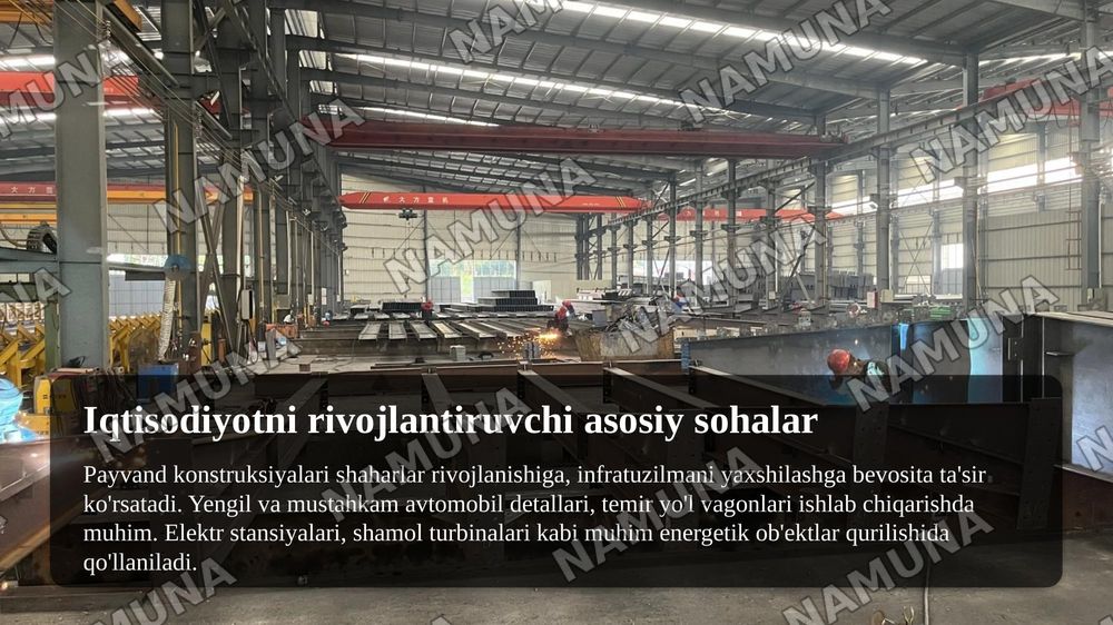 Payvand konstruksiyalarini iqtisodiy samaradorligi — taqdimot, 8-slayd