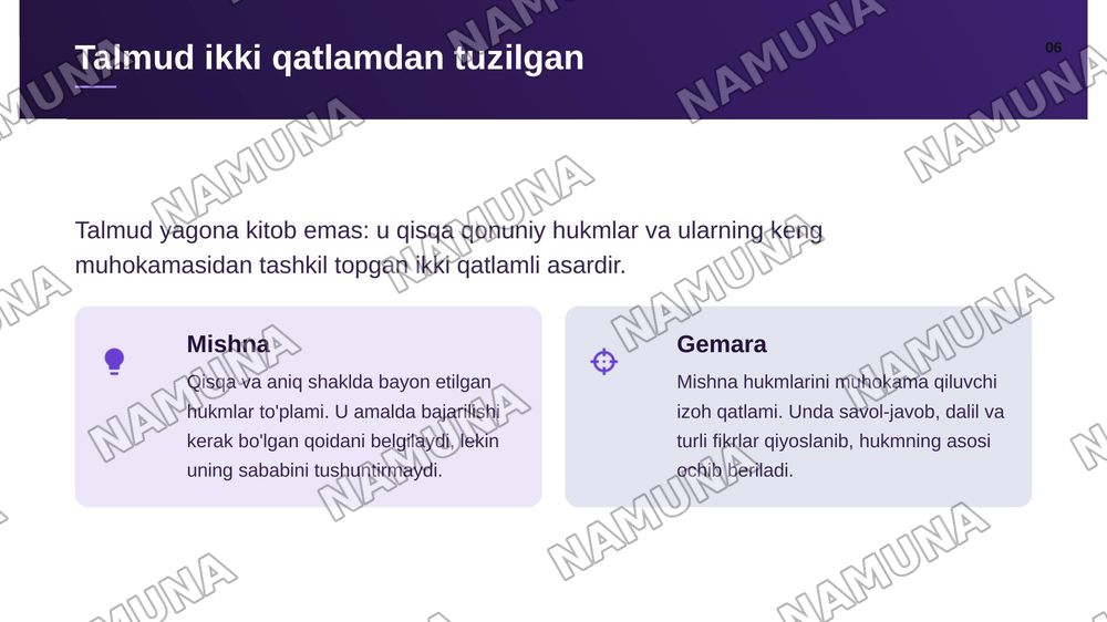 Yahudiylik muqaddas manbalari — zamonaviy taqdimot, 7-slayd