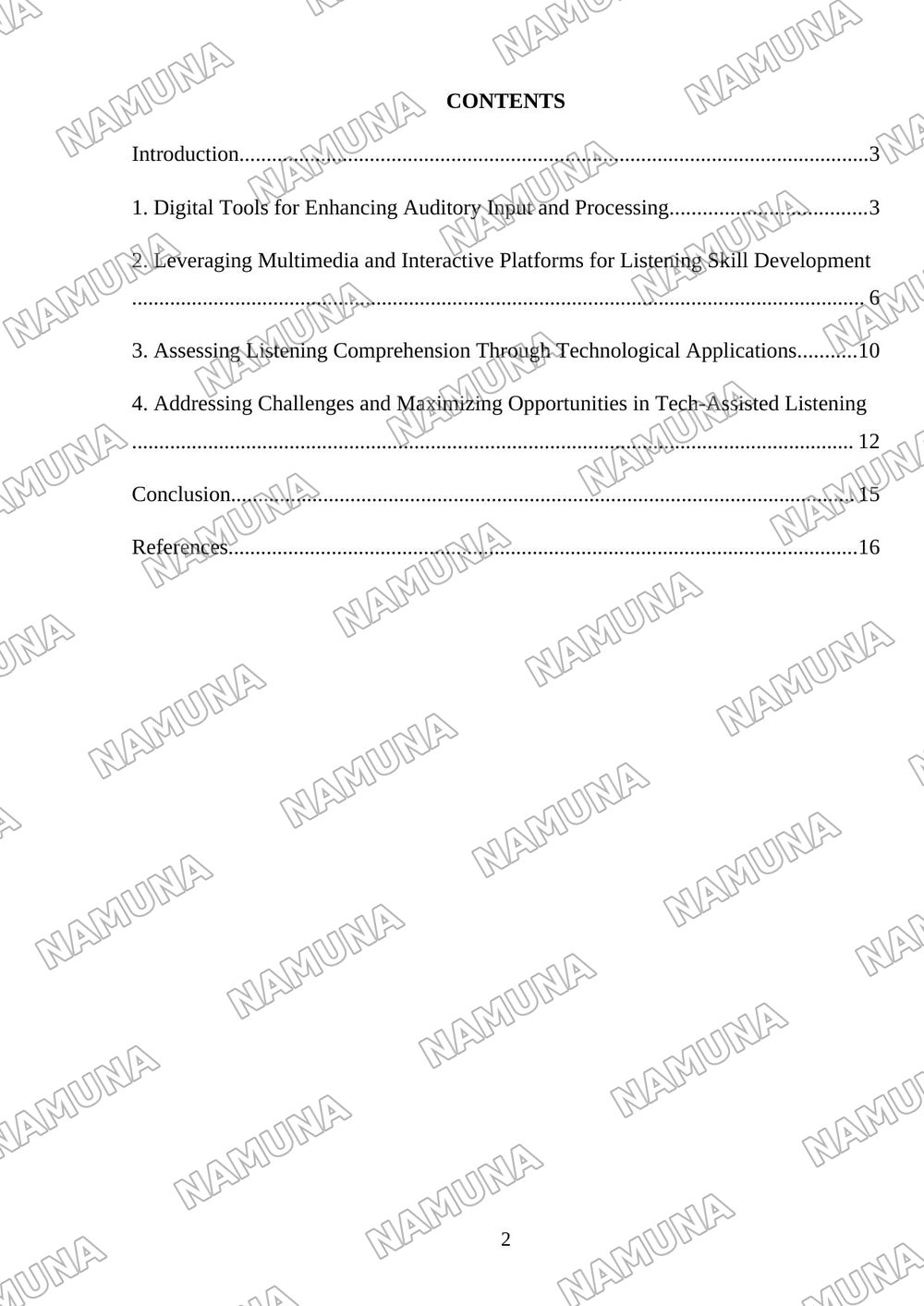 Technology for teaching listening comprehension — mustaqil ish, 2-varaq