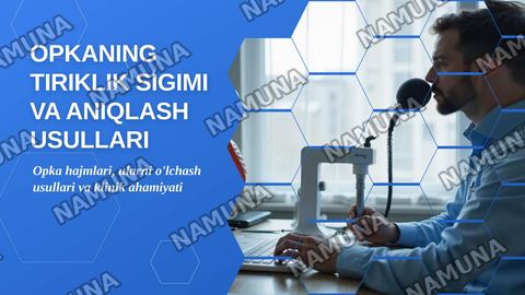 Opkaning tiriklik sigimi va aniqlash usullari — zamonaviy taqdimot